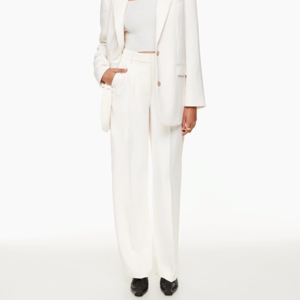 Effortless pants in light birch